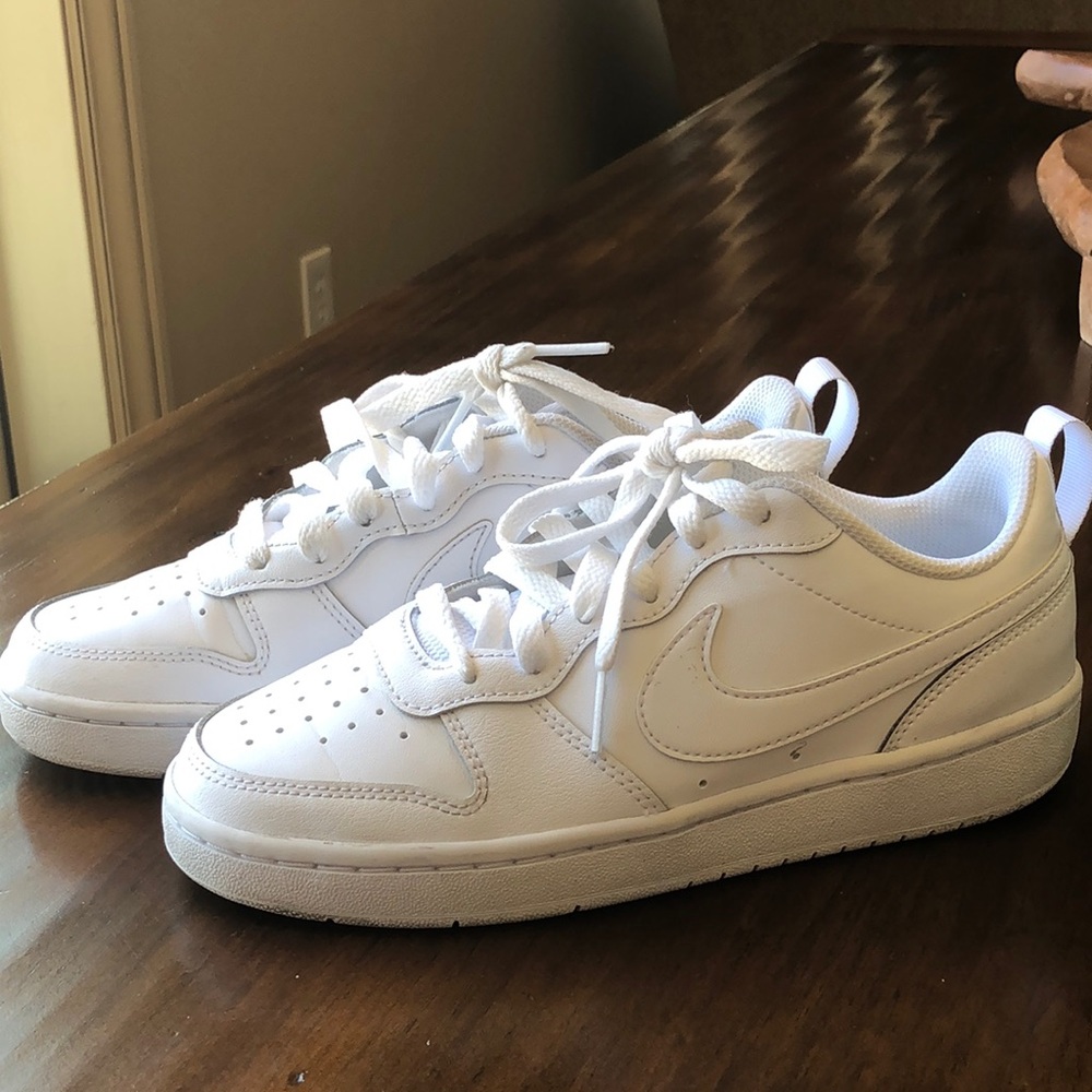 Nike Court Borough low shoes size 4.5 youth